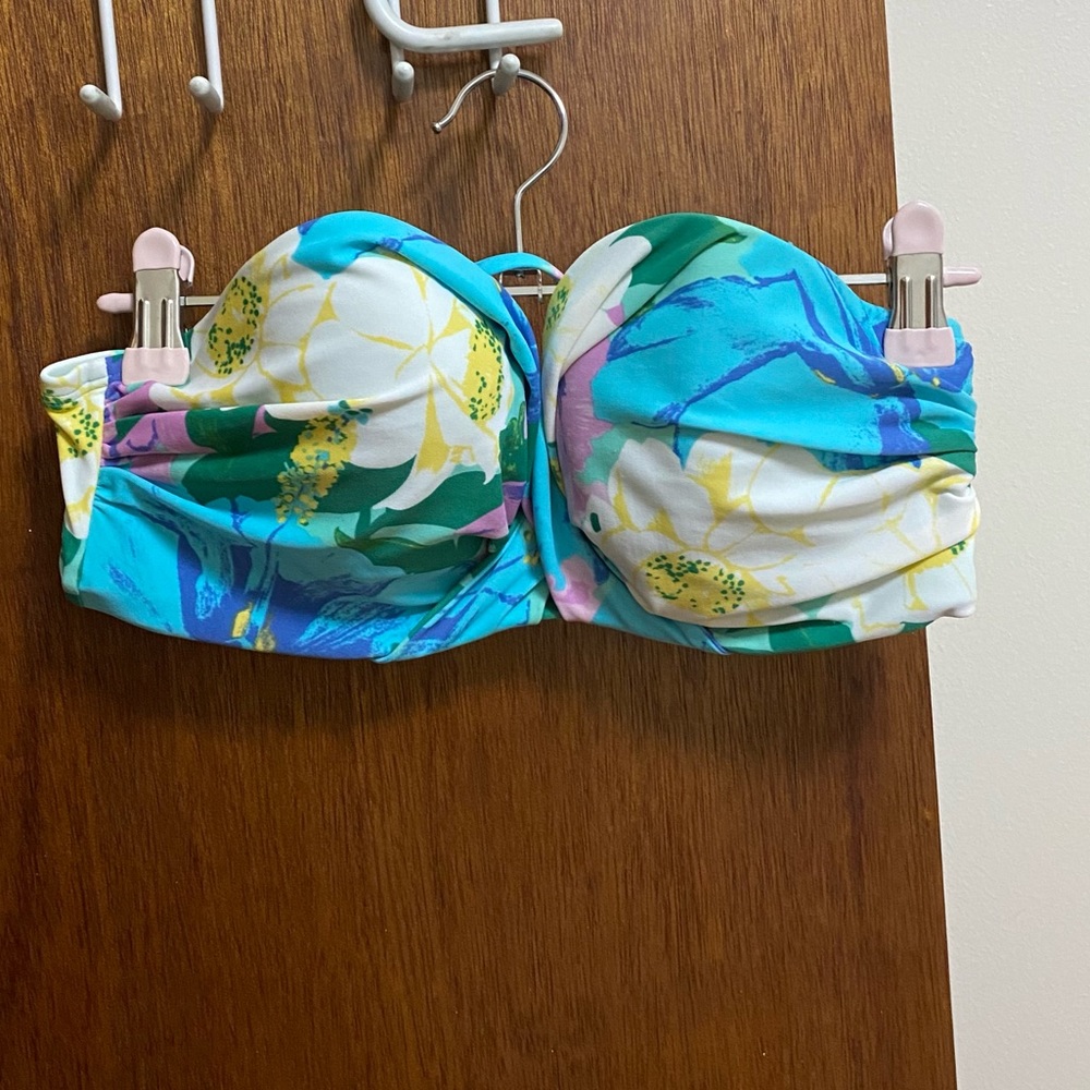 👙 Aerie Floral Bikini Top & Swim Bottom